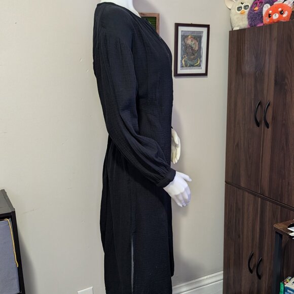 Universal Thread Black Cotton Dress XS EUC - Picture 4 of 5